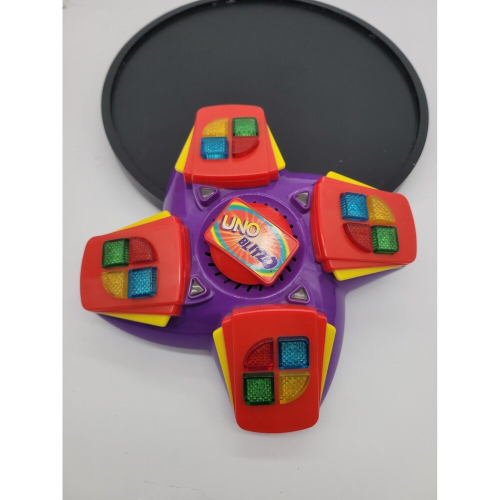 UNO Blitzo Electronic Game Mattel . Fully working, 1-4 Players 7+ Vintage 2000